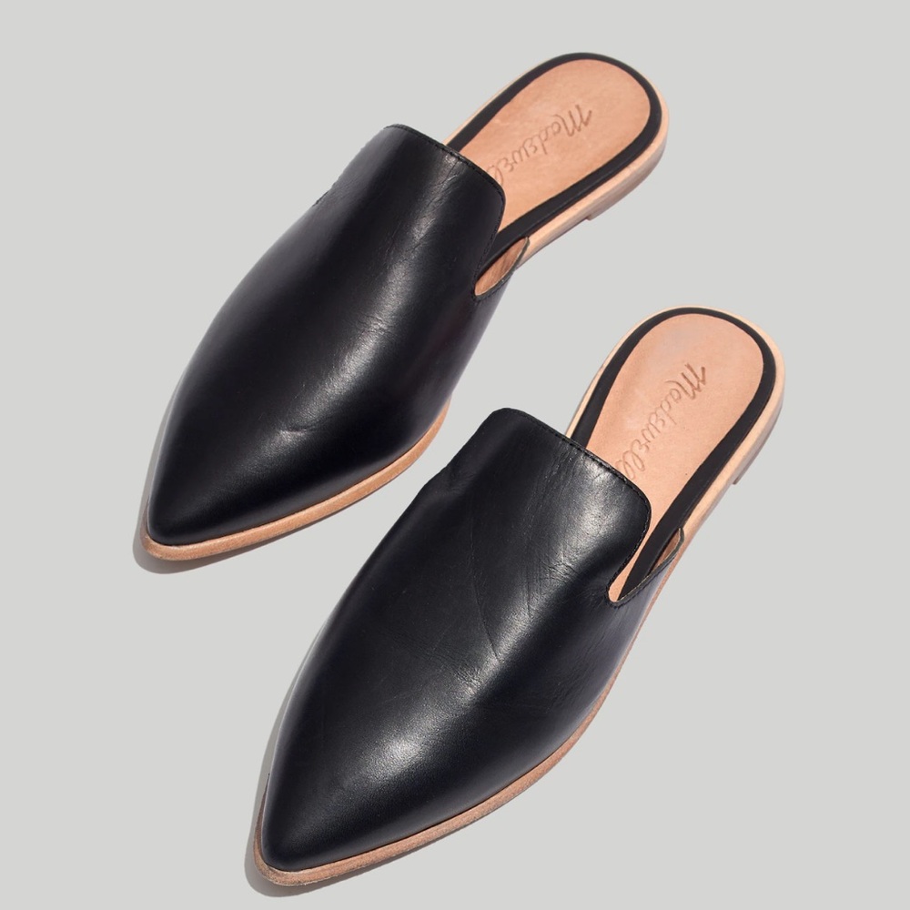 Madewell Gemma Mule in Leather